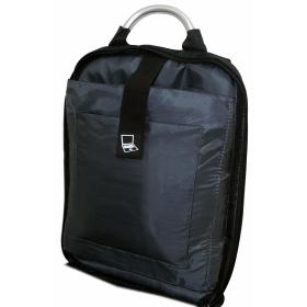 ZAINO MULTIFUNZIONE ANTIFURTO IMBOTTITO CON COMBINAZIONE USB GRIGIO-NERO
